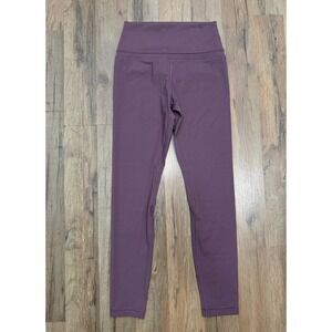 CRZ Yoga High Waist Leggings Mauve Purple Stretch Athletic XS 0-2